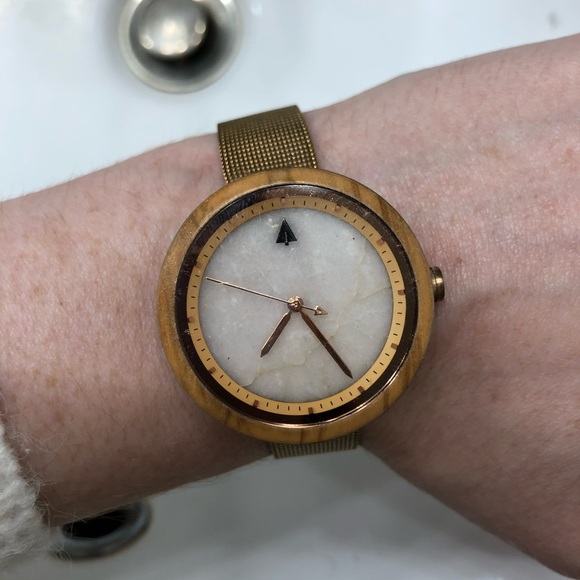 Treehut theory rose gold/pink wooden watch. Best seller. Originally $219. - Picture 7 of 10